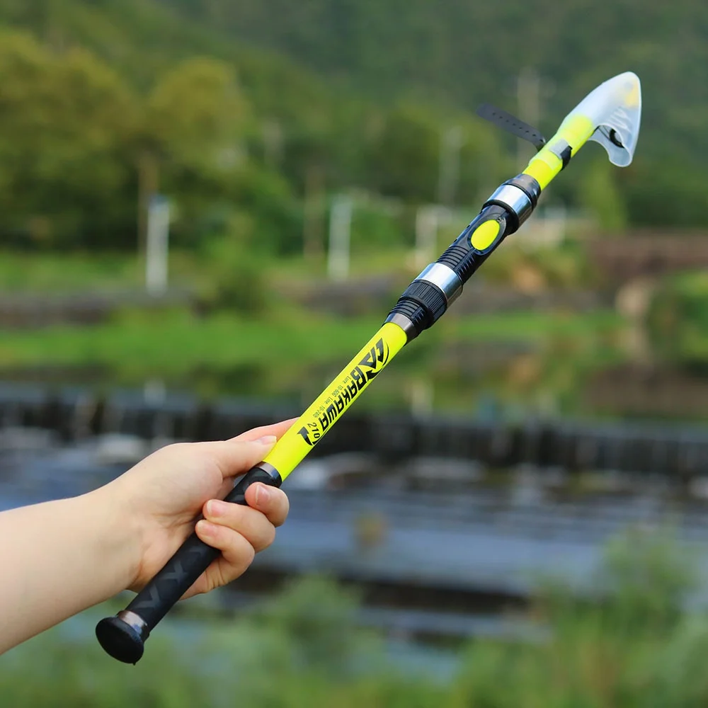 BAKAWA nueva caña telescópica 210/300CM portátil de larga distancia aparejos de pesca cañas herramienta mar accesorios de pesca de aguas dulces - imagen 3