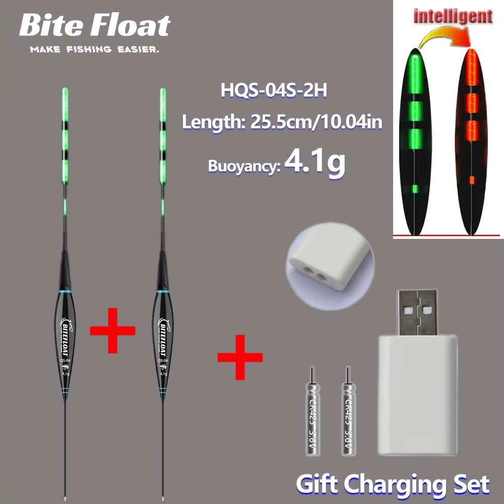 Flotador electrónico Bite Float recargable para pesca nocturna - imagen 2