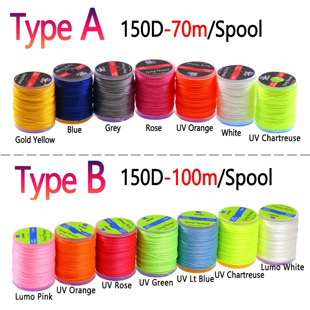 Bimoo-gancho de asistencia luminoso 150D, hilo de encuadernación, línea de poliéster de alta resistencia para pesca en el mar, accesorios de pesca - imagen 4