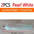 2pcs Pearl White