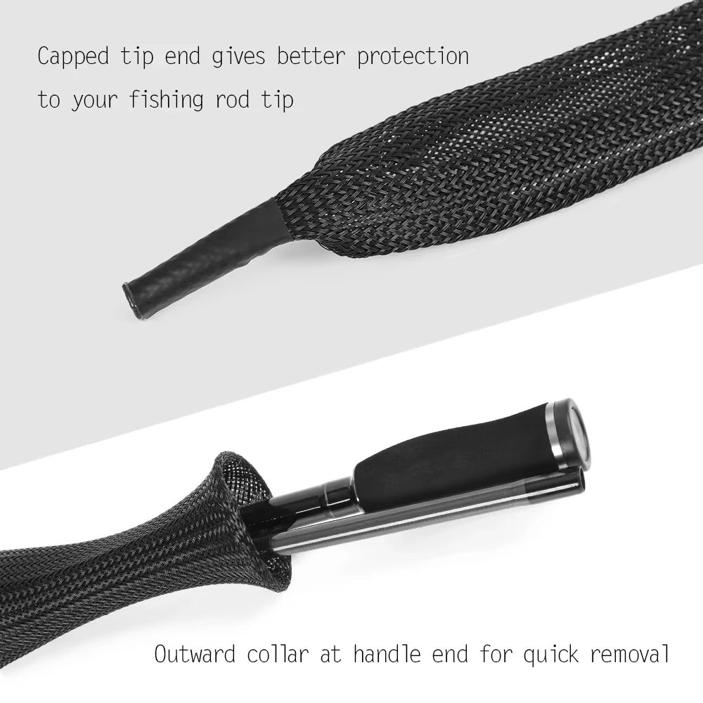 Funda protectora para caña de pescar – Tubular de transporte - imagen 2