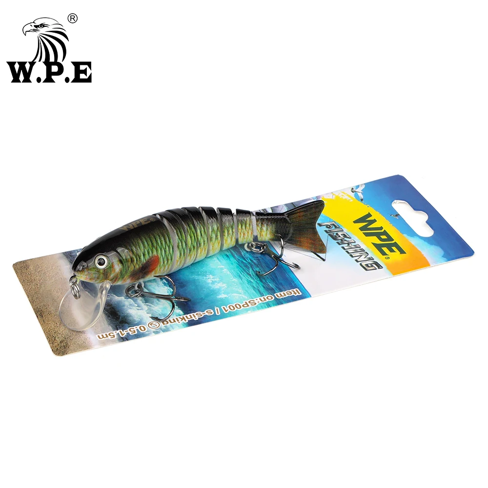 W.P.E-señuelo de Pesca de piezas, cebos de Pesca falsos, 110mm, 16g - imagen 5
