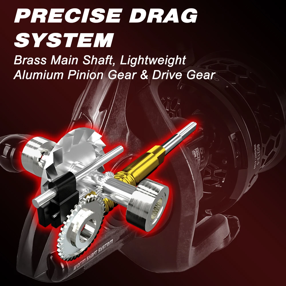 MIFINE YEEZY-carrete de pesca giratorio, arrastre máximo de 15KG, tamaño 5000, 6000, 4,7: 1, carrete de repuesto, alimentador de agua dulce y salada - imagen 4