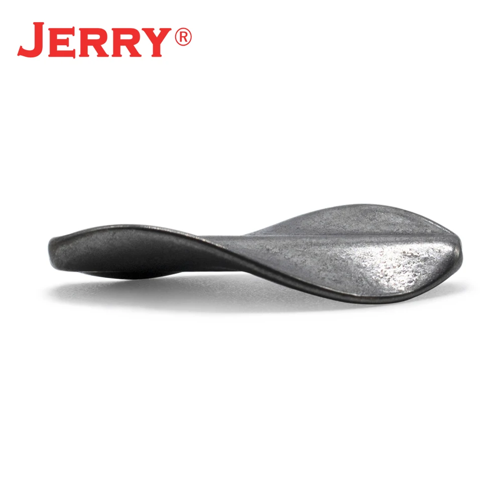 Jerry-cuchara de pesca en línea trenzada Tengsten, señuelos de trucha en blanco, cebo de agua dulce Twister, 2,4g - imagen 4