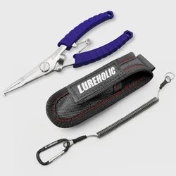 Alicates Ringzange LUREHOLIC 15 cm – Acero inoxidable ultra­ligero 58 g con bolsa
