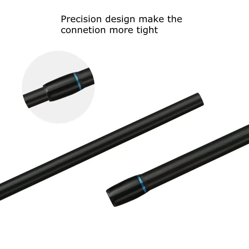 Caña de pescar giratoria de acción rápida, 1,98 m, 2,1 m, 2,4 m, ML, M, MH, caña de pescar de carbono para Lucio, ML, M, MH - imagen 4