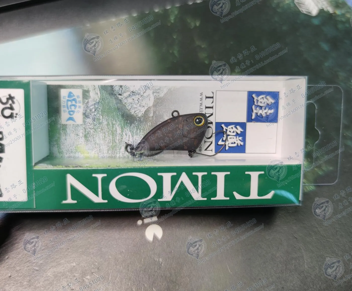 Japan JACKALL CHIBI TAP DANCER, microorganismo VIB, 2,6g, Makou Creek, subcebo de carretera de trucha arcoíris - imagen 2