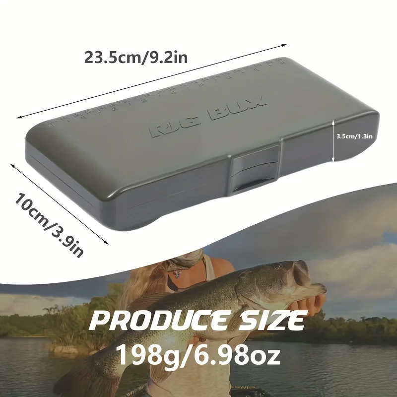 JSFUN-caja de aparejos de pesca de carpa, equipo para aparejo de pesca de carpa, accesorios de caja de aparejo Ronnie Zig, caja de almacenamiento giratoria, billetera de aparejo - imagen 4