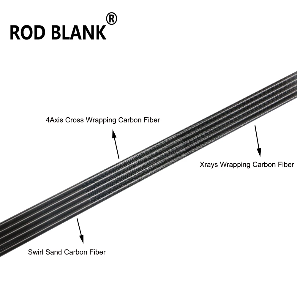 Caña blank fibra carbono 1,68m acción L/UL 2 secciones - imagen 4