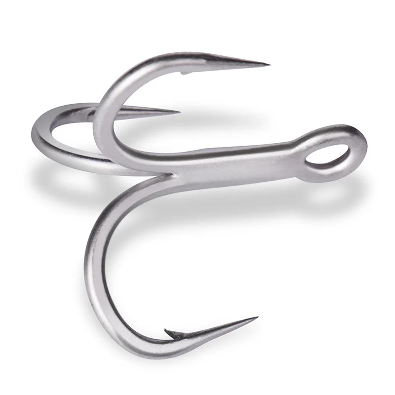 Mustad-anzuelos de púas para pesca en aguas profundas, anzuelos triples de agua salada, juego grande fuerte 7X, 36328NP-DS, 2 uds. - imagen 3