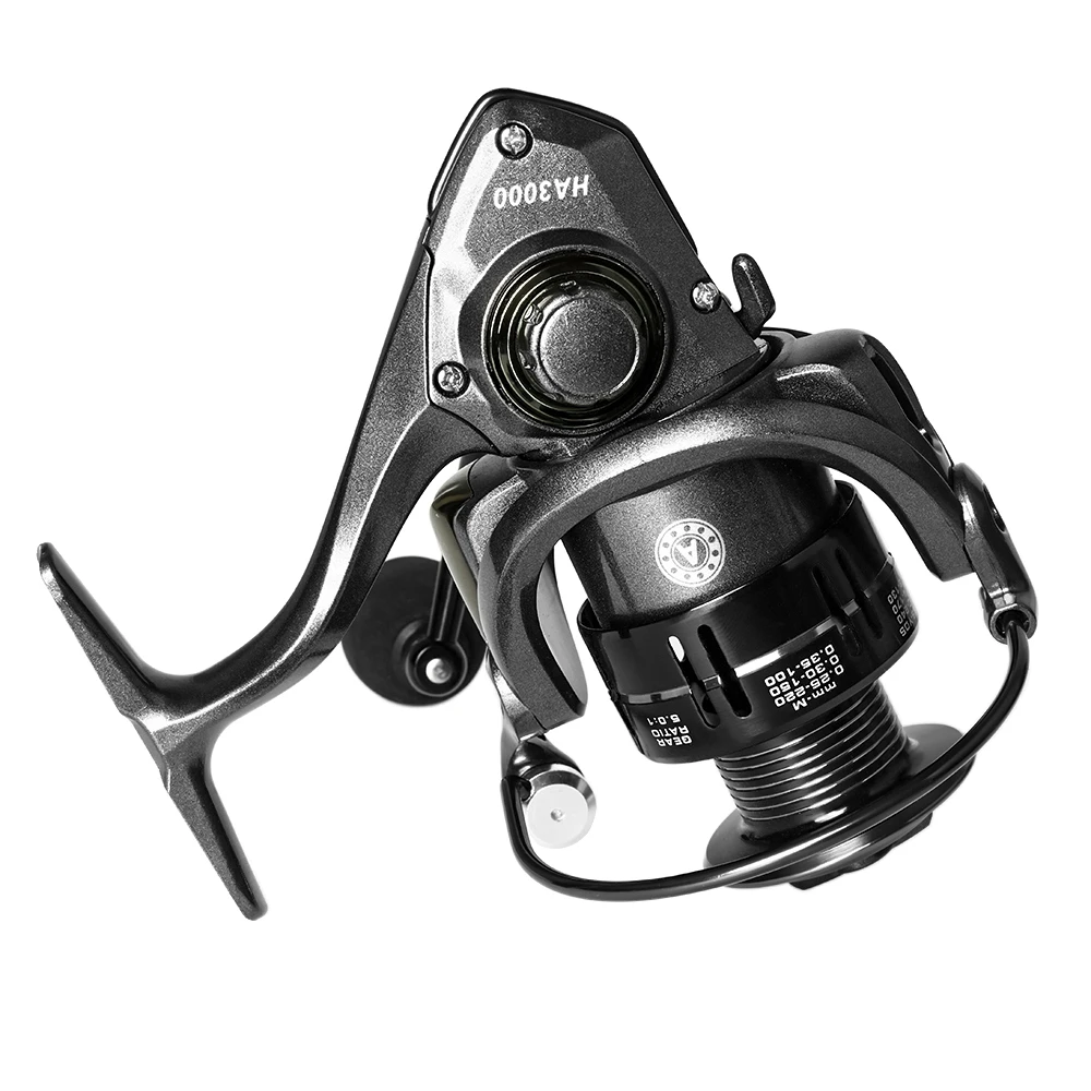 JOSBY-carrete de pesca de arrastre máximo, alta calidad, 12KG, engranaje 5,0: 1, Ratio de alta velocidad, accesorios para agua salada - imagen 3