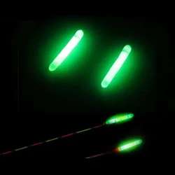 Flotadores fluorescentes para pesca nocturna - palo de luz para caña
