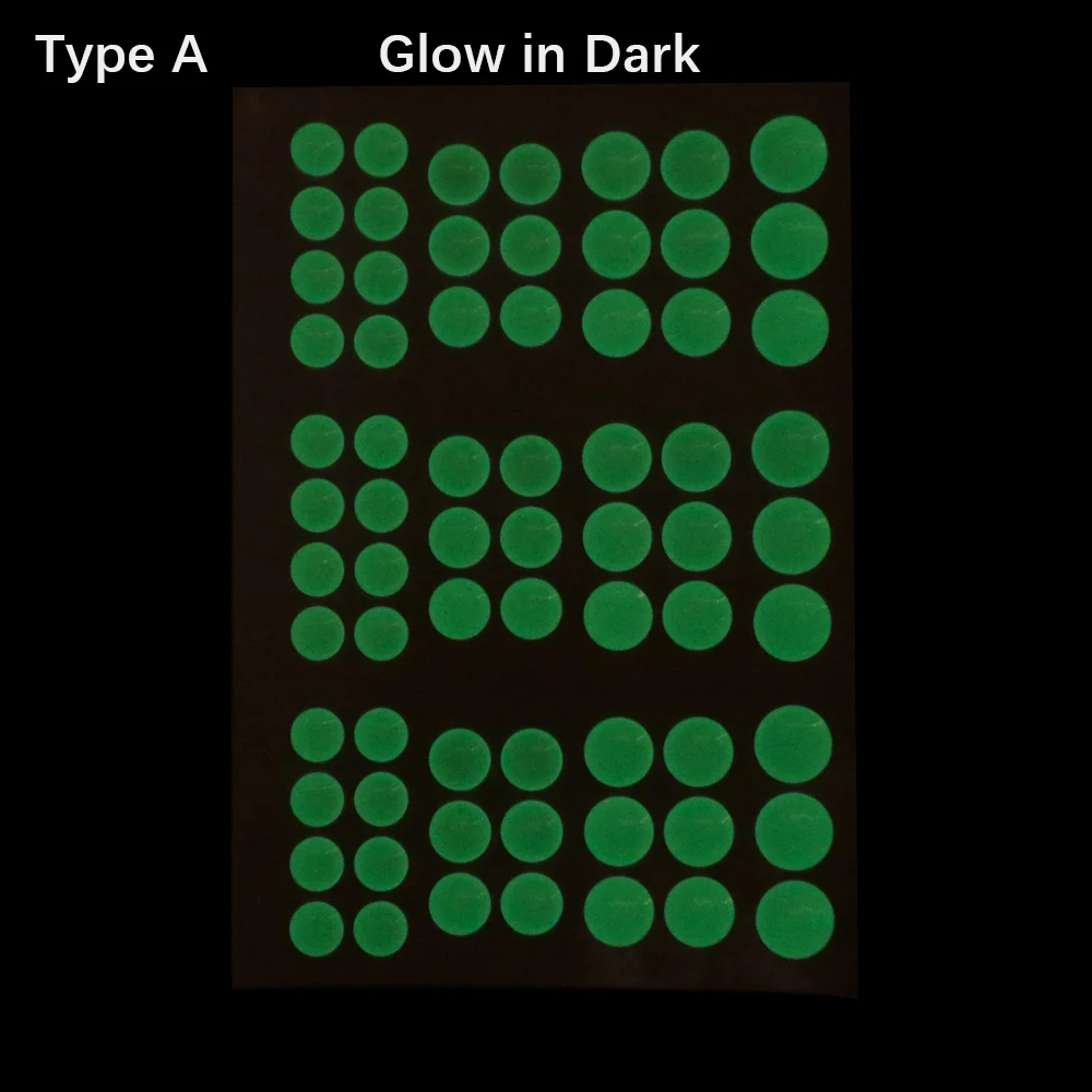 Wifreo-Ojos de pez 3D luminosos, señuelo que brilla en la oscuridad, para moscas Streamer, Material para hacer cebo, plantilla de agua salada, 69/183 piezas - imagen 3