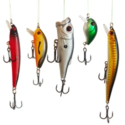 Free Fisher Kit señuelos lubina Crankbait y Poppers