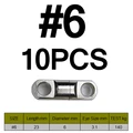 10pcs Size 6