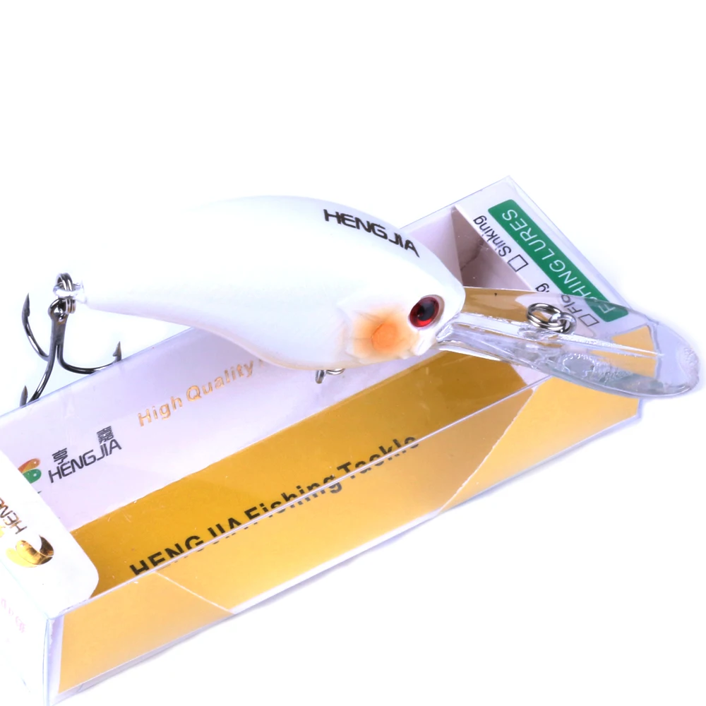 Señuelo de pesca de lubina flotante de pulso profundo de 85mm y 12g, Wobblers de sonido, cebo Artificial duro, Crankbaits de buceo profundo - imagen 4