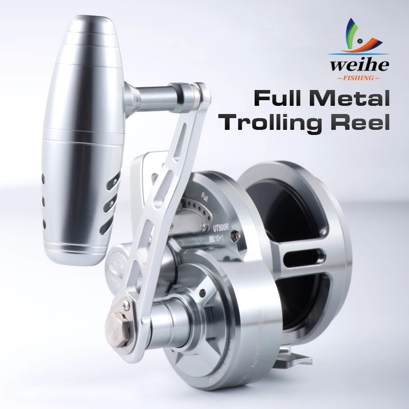 WEIHE 1 Uds rueda de placa de hierro de metal UT500 rueda de tambor de pesca marítima