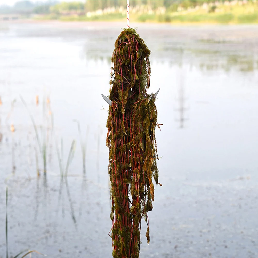 Cortador de plantas acuáticas, cuchillo afilado de 4 garras, accesorios de pesca, suministros de aparejos - imagen 5
