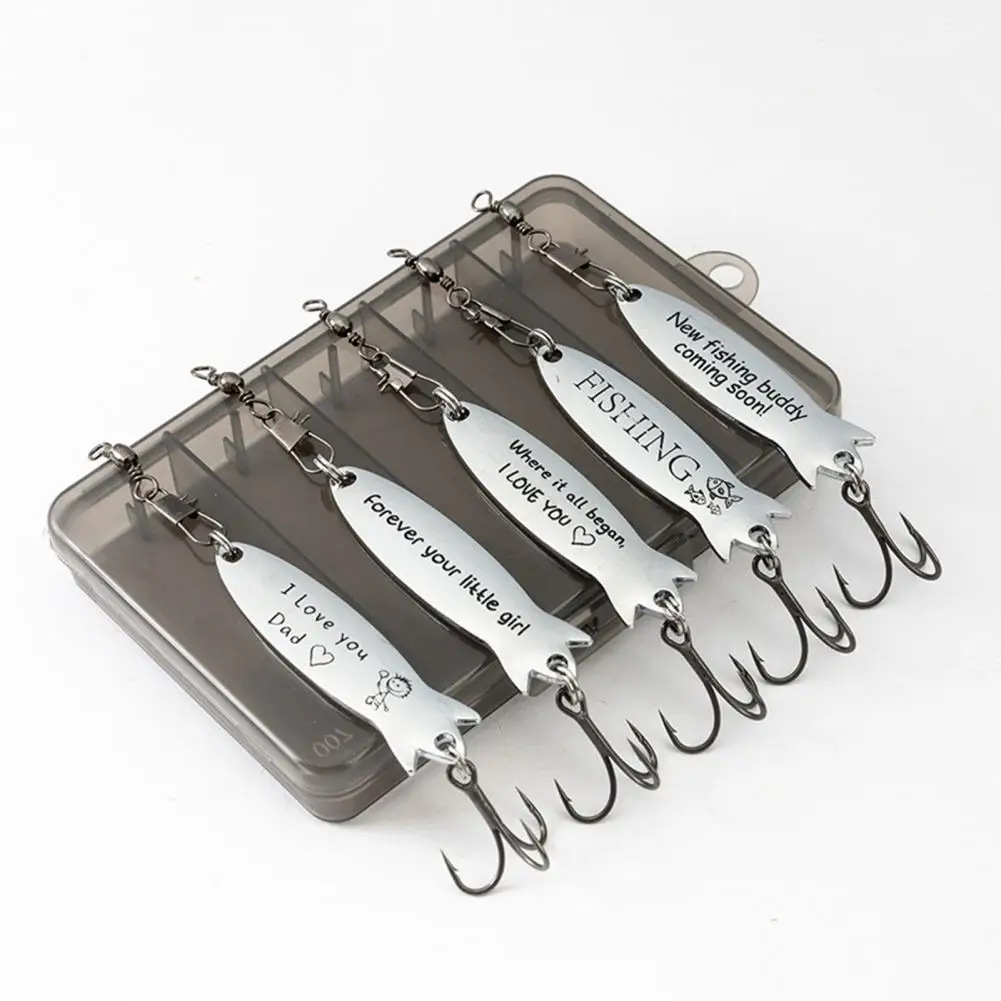 Señuelos de pesca duros con anzuelo triple, rotación de 360 grados, Color brillante, Mini Swimbait para pesca al aire libre, accesorio de pesca, 5 uds. - imagen 5