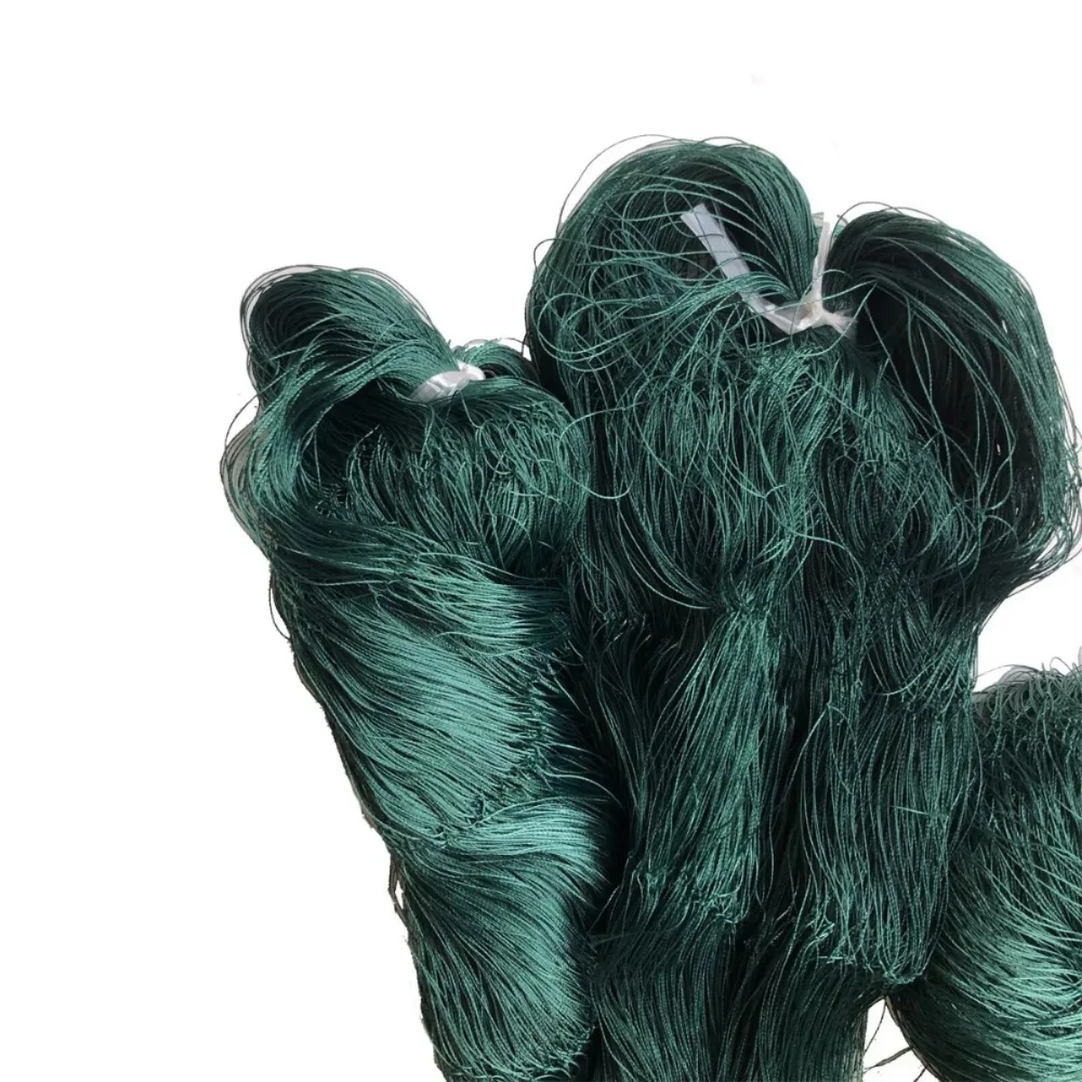 Red de pesca de nailon multifilamento de 3 hebras, productos semiacabados, tamaño de malla de 50mm-70mm, profundidad de red de peces de 2m a 3,8 m, red Trammel - imagen 4