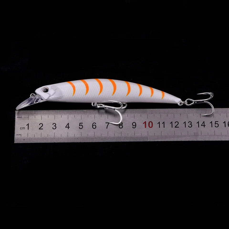 WALK FISH 12,5 cm 27,4g Señuelos de Pesca hundidos Minnow cebo Artificial agua salada lubina trucha señuelo Wobbler aparejos de Pesca - imagen 4