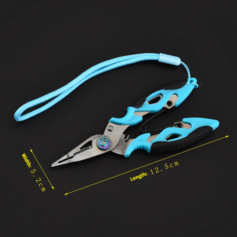 Alicates de pesca de acero inoxidable, controlador de pesca multifuncional Lua, equipo de pesca, productos al aire libre - imagen 3