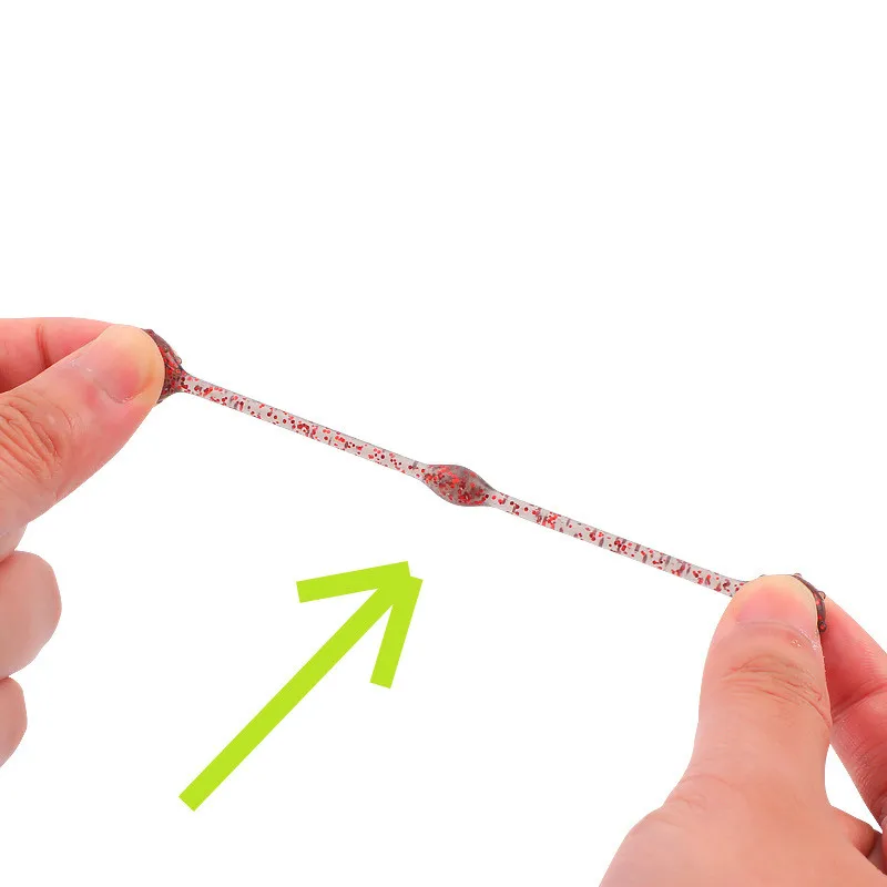 Senko-stickbait-señuelo de pesca de Material elástico, cebo blando de 1,6g y 4,8 cm, cabeza flotante, gusano Artificial, lote de 8 unidades - imagen 2