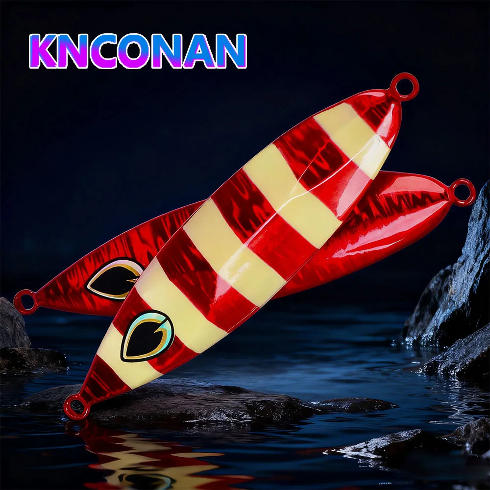 Señuelo Jigging Vertical metálico luminoso resistente – Pesca offshore - imagen 2
