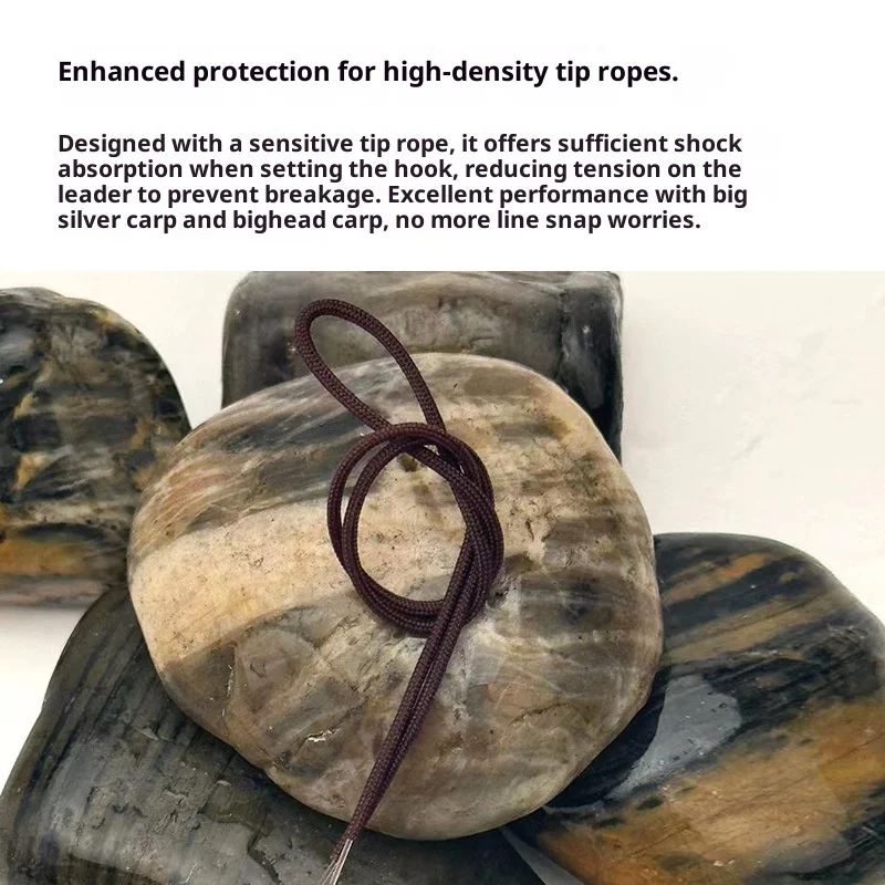 BKK Línea trenzada sin nudos Ganchos dobles Producto acabado Nuevo East China Diente de lobo Carpa Fuerte Cetitivo Bla Pit - imagen 2