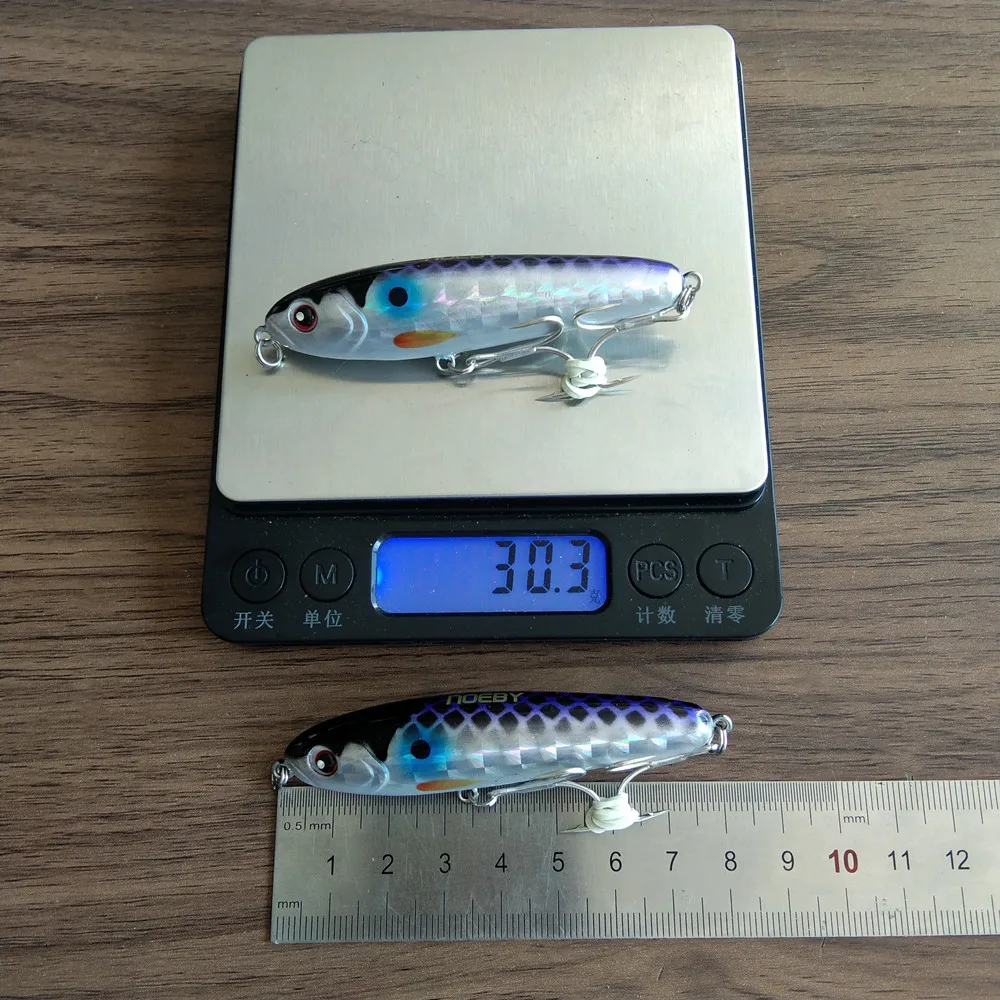 Noeby-señuelo de Pesca de Mar, cebo Artificial, lápiz Stickbait, hundimiento GT, palo de agua salada, 75mm, 28g - imagen 2