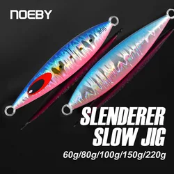 Noeby Señuelo Jigging Lento Metal – Delgado para lanzamiento profundo