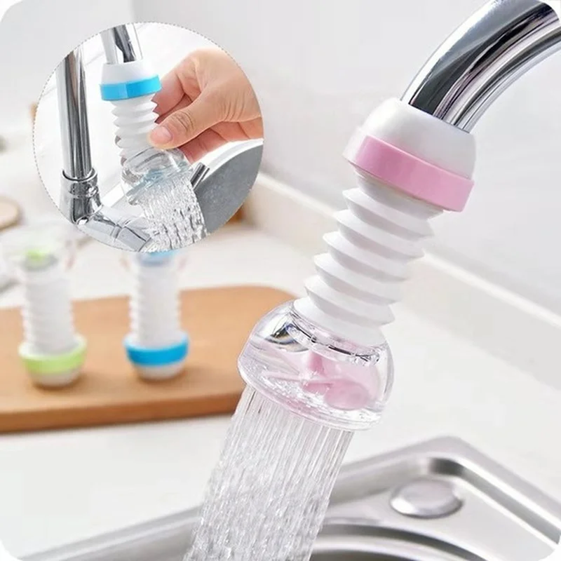 New Telescopical Kitchen Faucet Tap Water Clean Purifier Filter Activated Collapsible Tap Filtration Sink Accessory - imagen 2