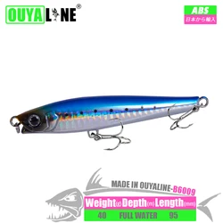 Minnow hundido suave con efecto glow para pesca