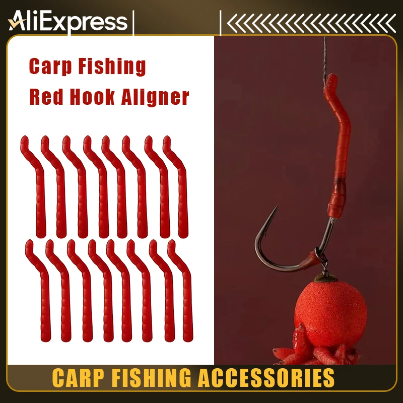 YOTO Kickers anzuelo carpa – Bloodworm señuelos blandos agua dulce - imagen 3
