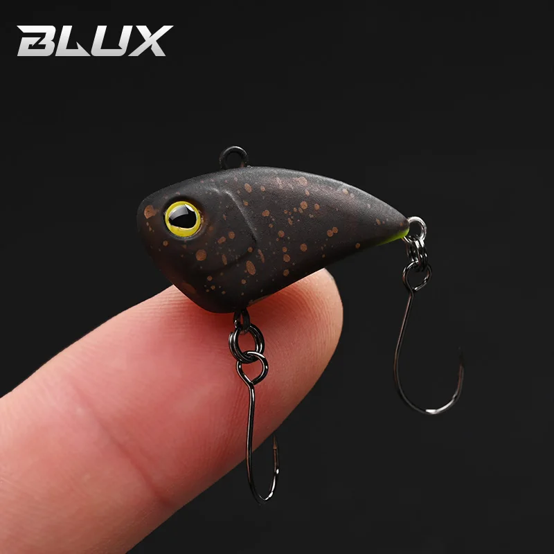 BLUX Tapdancer 28mm 2,6g Mini VIB sin labios Crankbait señuelo de pesca zona de corriente trucha vibración plástico Wobbler cebo Artificial - imagen 5