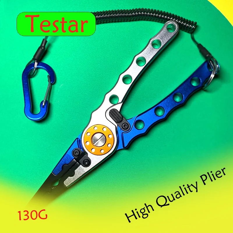 Alicates de pesca de 20cm, línea de nudo multifuncional de acero inoxidable, aleación de aluminio, herramienta para quitar ganchos, alicates de línea de corte, herramientas de pesca