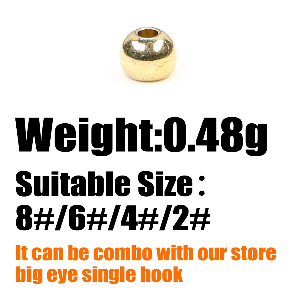 B & U Micro plomo DIY para pesca con cabeza de anzuelo, anzuelos de ojo grande, pesas de bala, grupo de señuelos blandos de 0,19g/0,32g/0,48g/0,76g, anzuelo agraciado - imagen 5