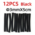 3mm black 12pcs