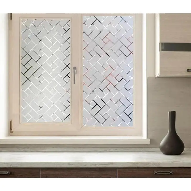 Nueva cubierta de ventana de vidrio, película autoadhesiva para ventana, pegatina de moda concisa, productos prácticos para el hogar, pegatinas para ventana del hogar
