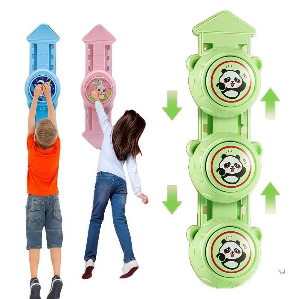 Contador de salto alto con tacto de voz, altura ajustable, entrenamiento de altura, entrenador de salto Vertical, diseño de dibujos animados, Panda/conejo - imagen 4