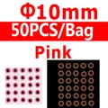 10mm pink 50pcs