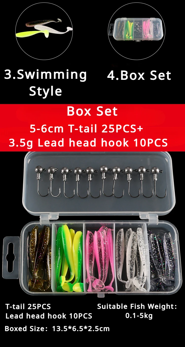 Caja con 25 señuelos Warbler