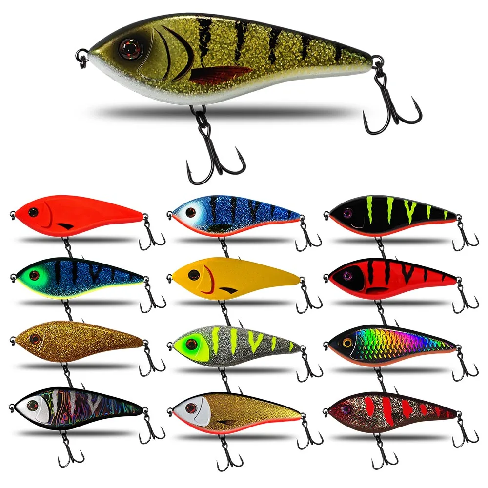 Señuelo Jerk Bait CF para Lucio – Cebo artificial de acción errática - imagen 2