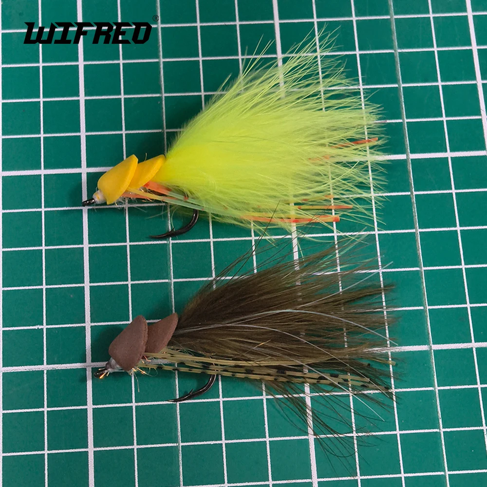 Wifreo Streamer Foam Head Marabou – Trucha y lucio - imagen 5