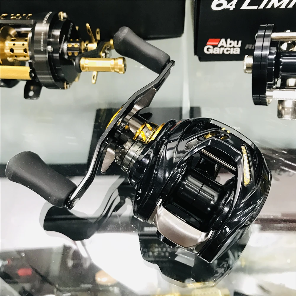 Daiwa-carrete de pesca de lubina Morethan, accesorio de pesca de agua dulce súper largo fundido, relación 7,1: 1, engranaje 8,6: 1, rodamiento 12/1, carrete de Baitcasting - imagen 5