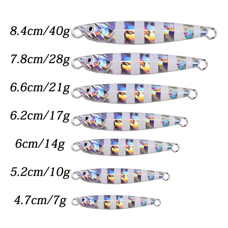 Cebo giratorio de Metal fundido, Señuelos de Pesca de cuchara, Jigs de Pesca de trucha, cebos duros, aparejos, juego de Jigging de peces de mar, nuevo, 1 pieza - imagen 5
