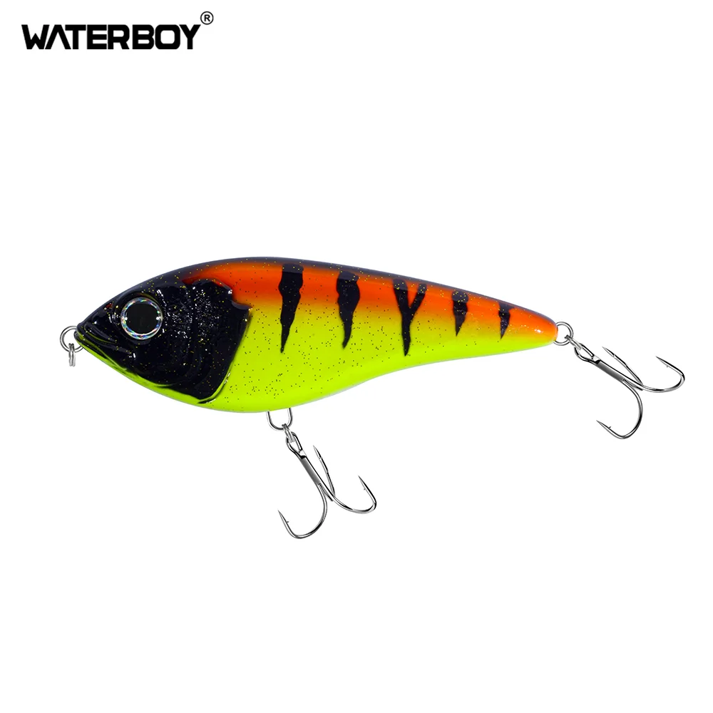 Señuelo de Pesca VIB de 7cm, 10cm, 12cm, Jerkbait, cebo de Pesca con sonido fuerte, Lucio, nuevo molde, Wobblers artificiales duros, Pesca, Leurre, perca - imagen 3