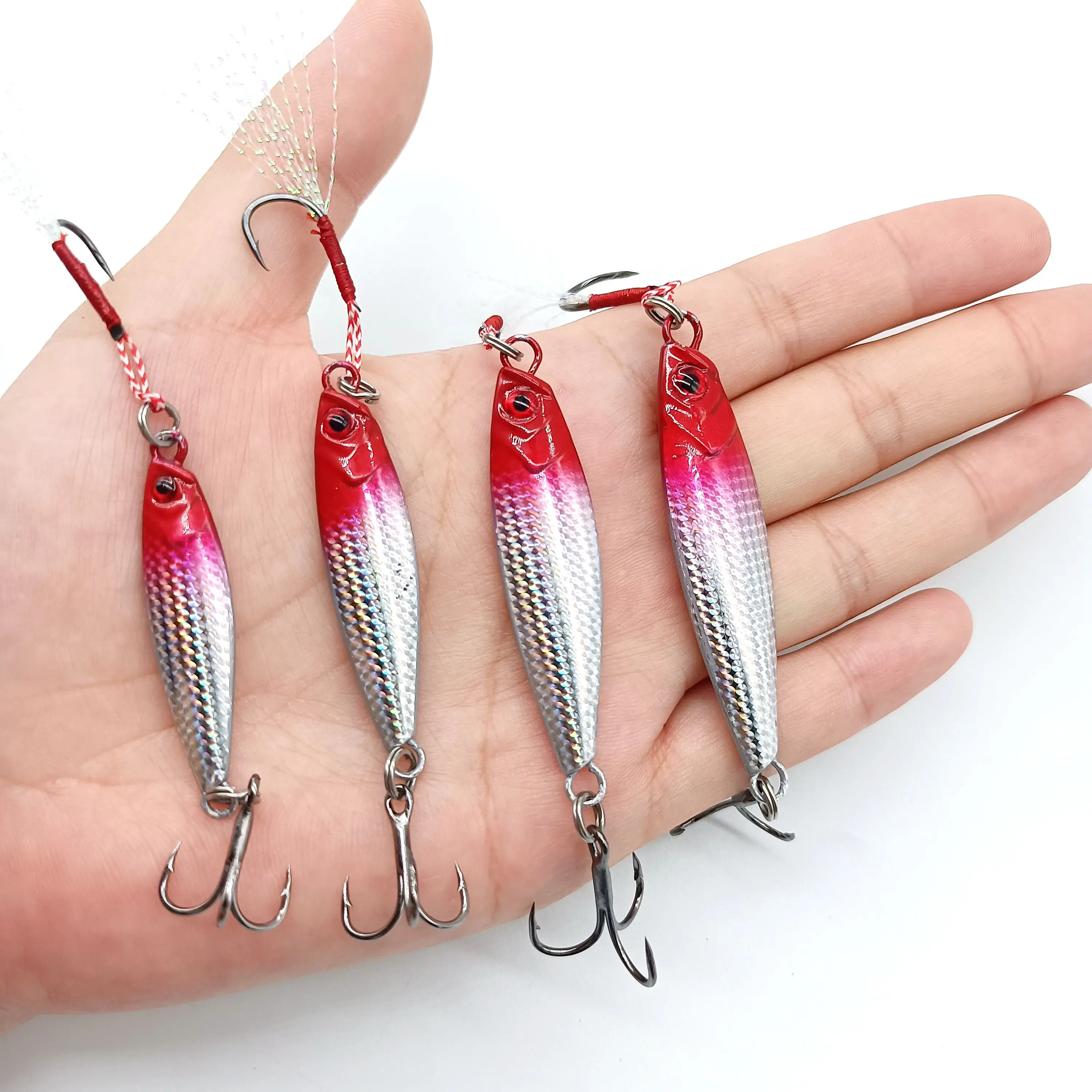 DUODUOYU-señuelo de pesca de Metal fundido, cebo Artificial para lubina, aparejos de pesca, 7g/10g/15g/20g, 1 ud. - imagen 3