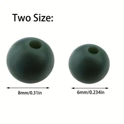 Cuentas de Goma PE Premium para Carpfishing – Topes elásticos ultraligeros