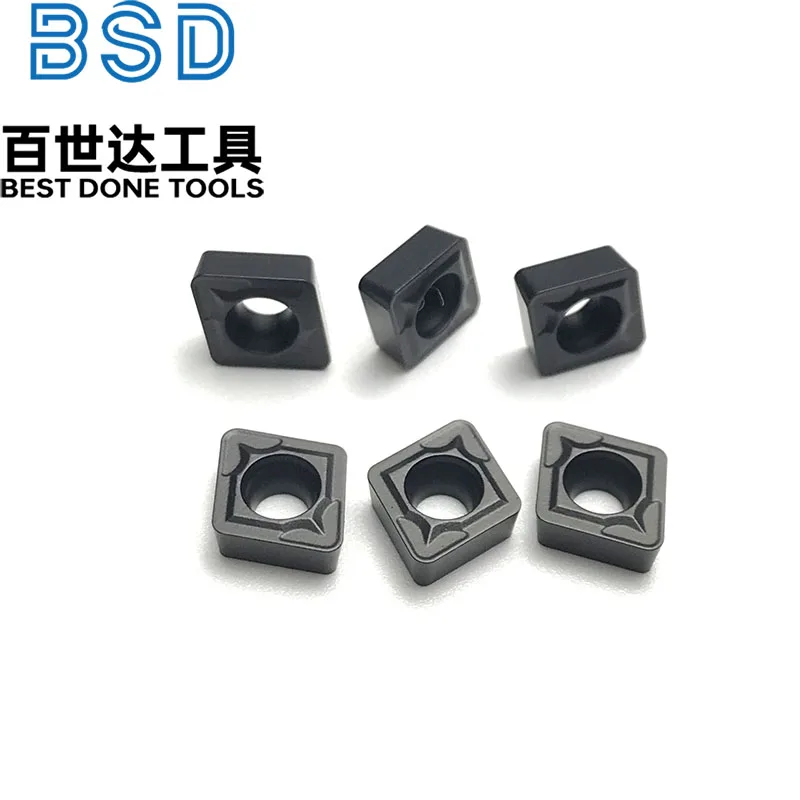 CCMT 060208   Cortador de inserción de carburo YBC252, torno CNC CCMT SL, herramienta de torneado para acero inoxidable - imagen 4